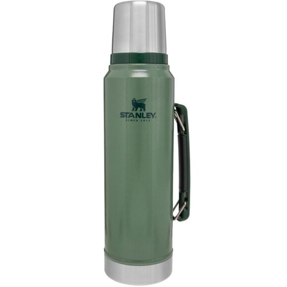 NEW Green Stanley Thermos 1L The Heritage Classic Bottle - Picture 4 of 12
